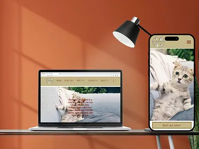 KotoCafe branding cafe calm atmosphere cat cat cafe graphic design logo ui website
