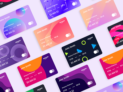 Credit Cards Design gradient