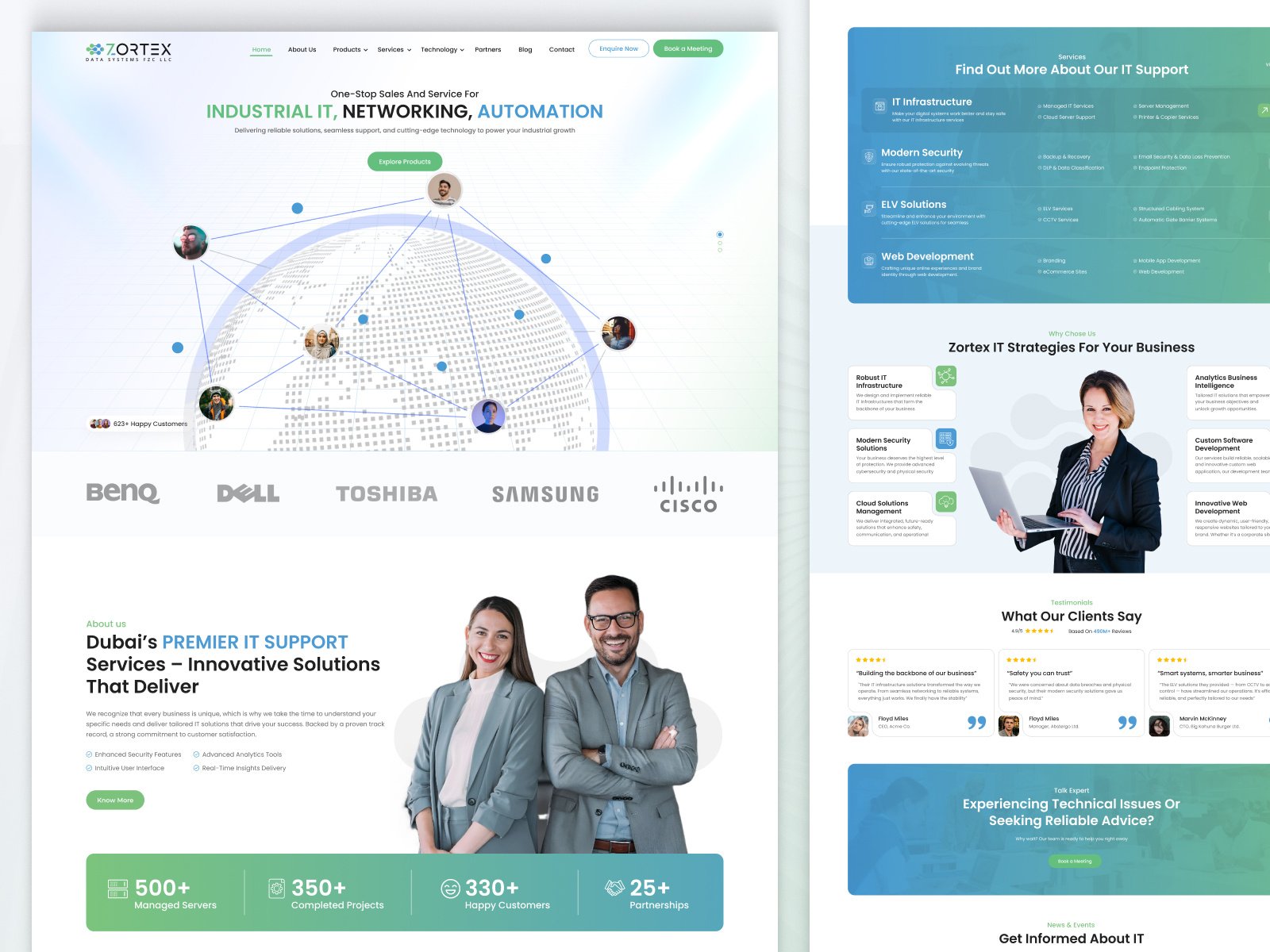 Example of Website Design UI UX In Figma