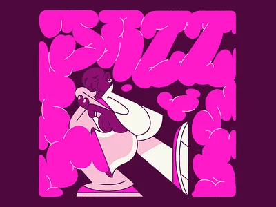 JAZZ brazil character illustration jazz minimal thunder rockets