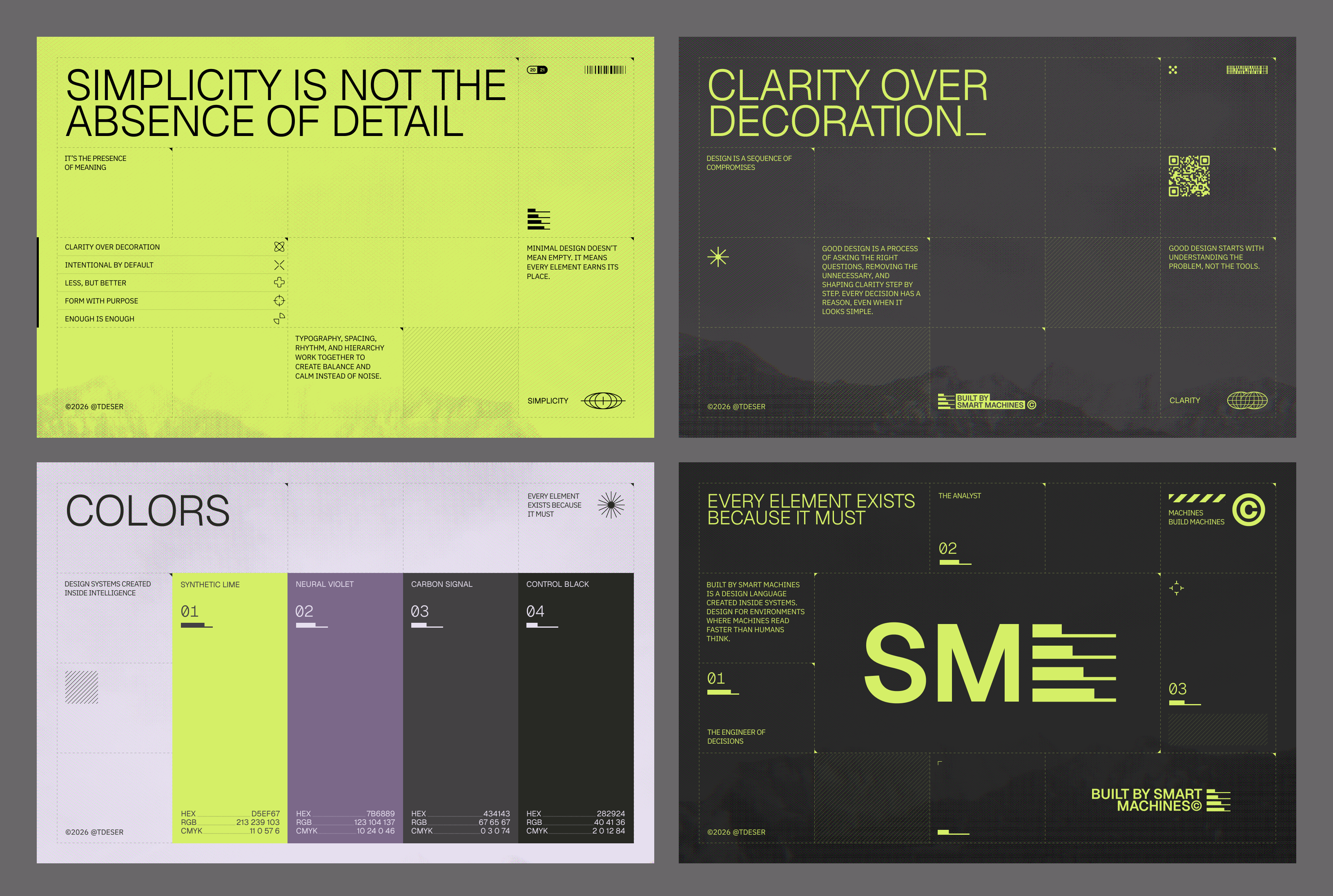 Exploring a new visual language branding graphic design logo