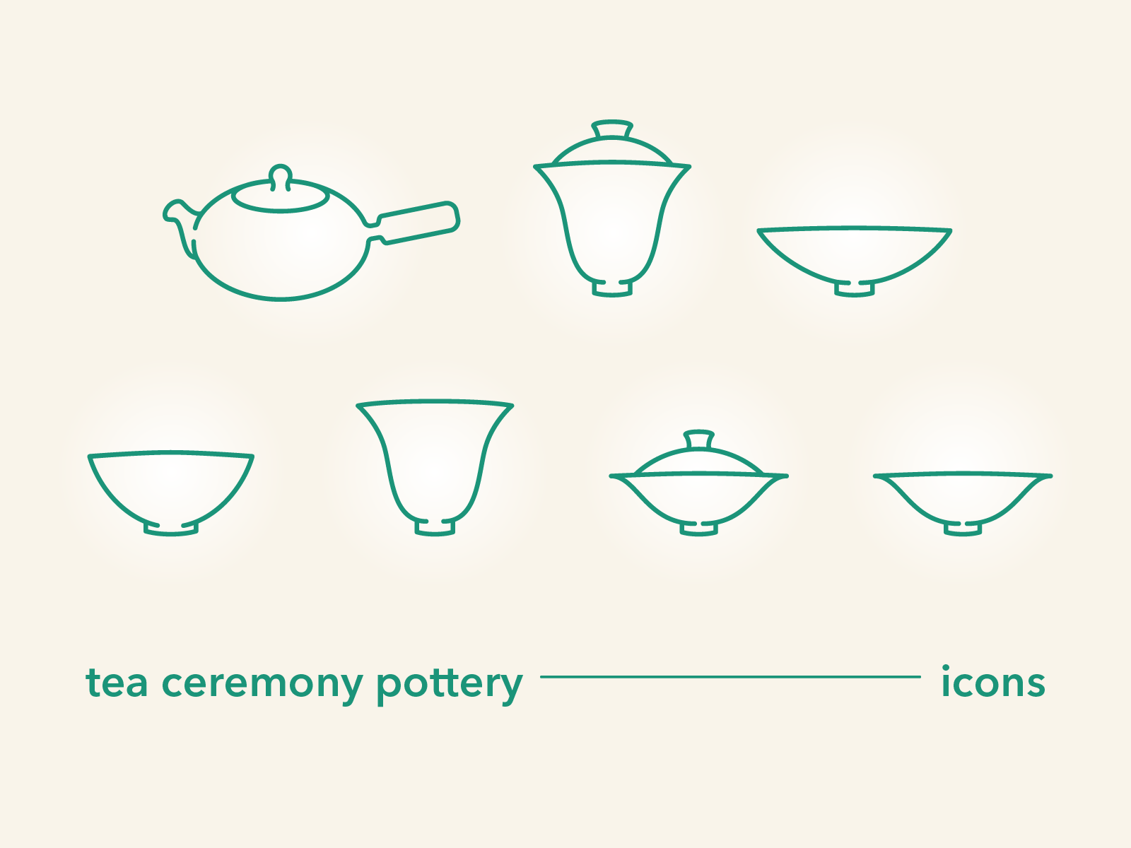 Pottery icons design graphic design icon illustration logo vector