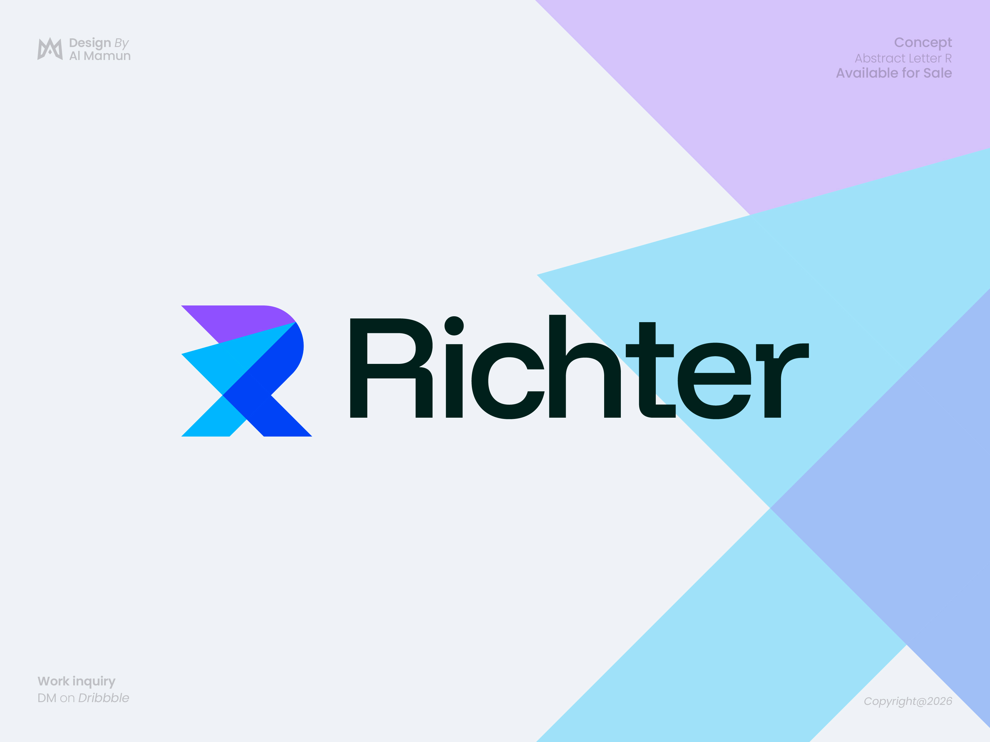 Modern and Abstract Letter R Logo Design abstract brand mark branding business icon identity letter mark letter r logo logo logo design logo designer logo icon logo mark logotype modern logo timeless