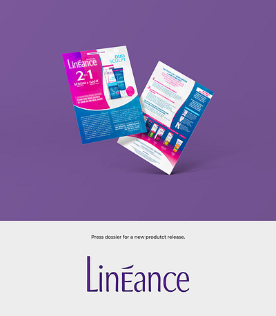 Lineance - Product Launch Dossier branding dossier graphic design