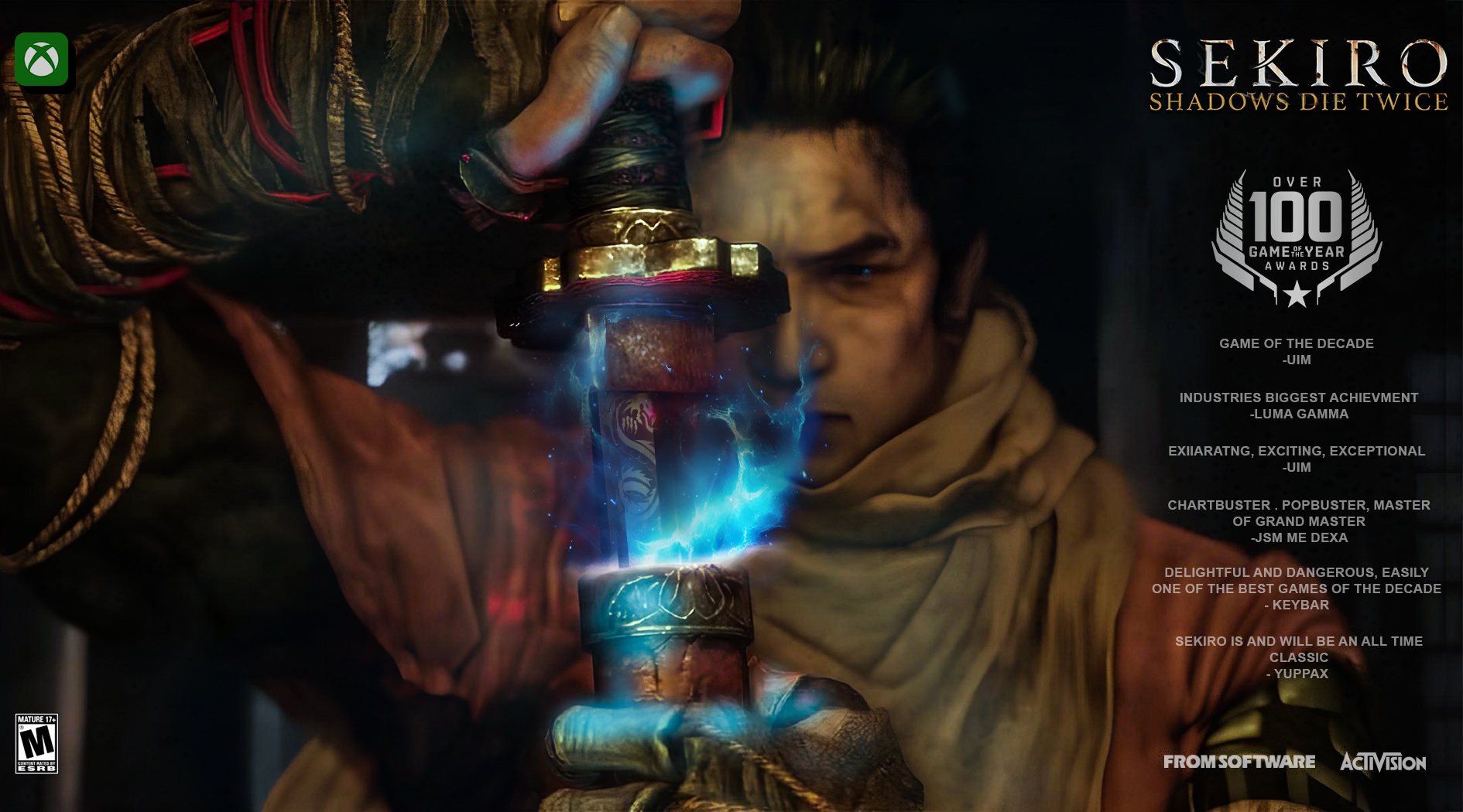 Example of Poster Design (game awards)