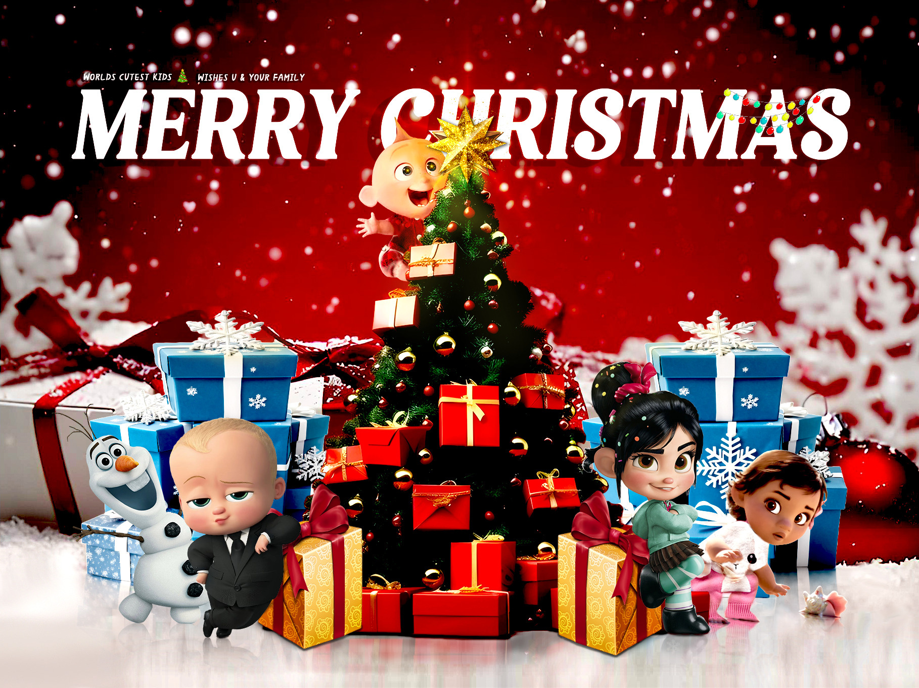 Example of Christmas poster Design