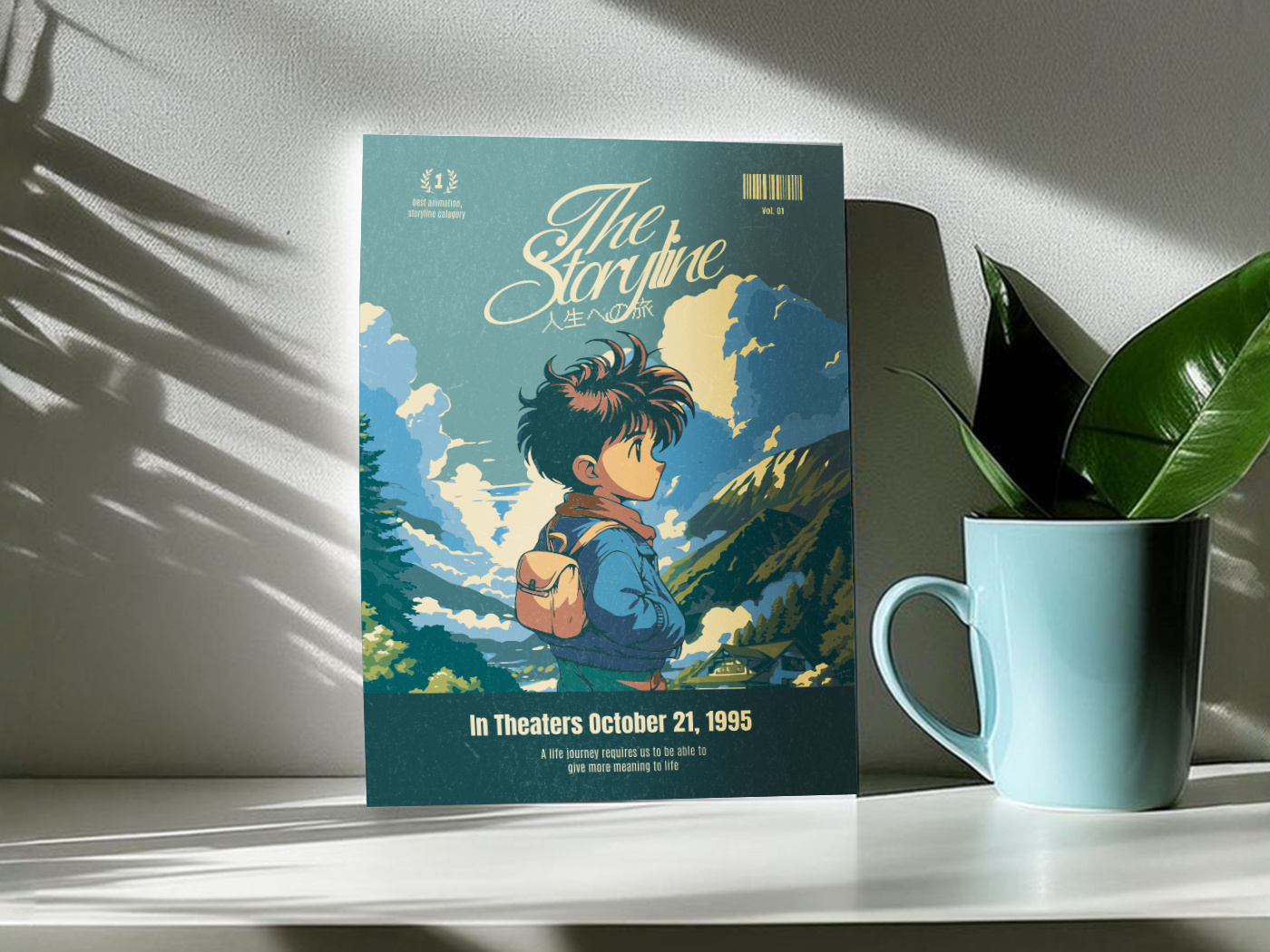 The Storyline | Magazine Cover Design 3d adobe photoshop animation anime anime cover concept art concept cover cover design editorial editorial cover editorial cover design graphic design illustration logo magazine magazine cover magazine cover design motion graphics ui ux