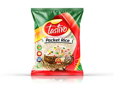 Premium Rice Packet Design basmati rice boiled rice decorative rice bowl miniket rice packet rice premium rice packaging rice rice bag rice packaging rice packet designer rice plate