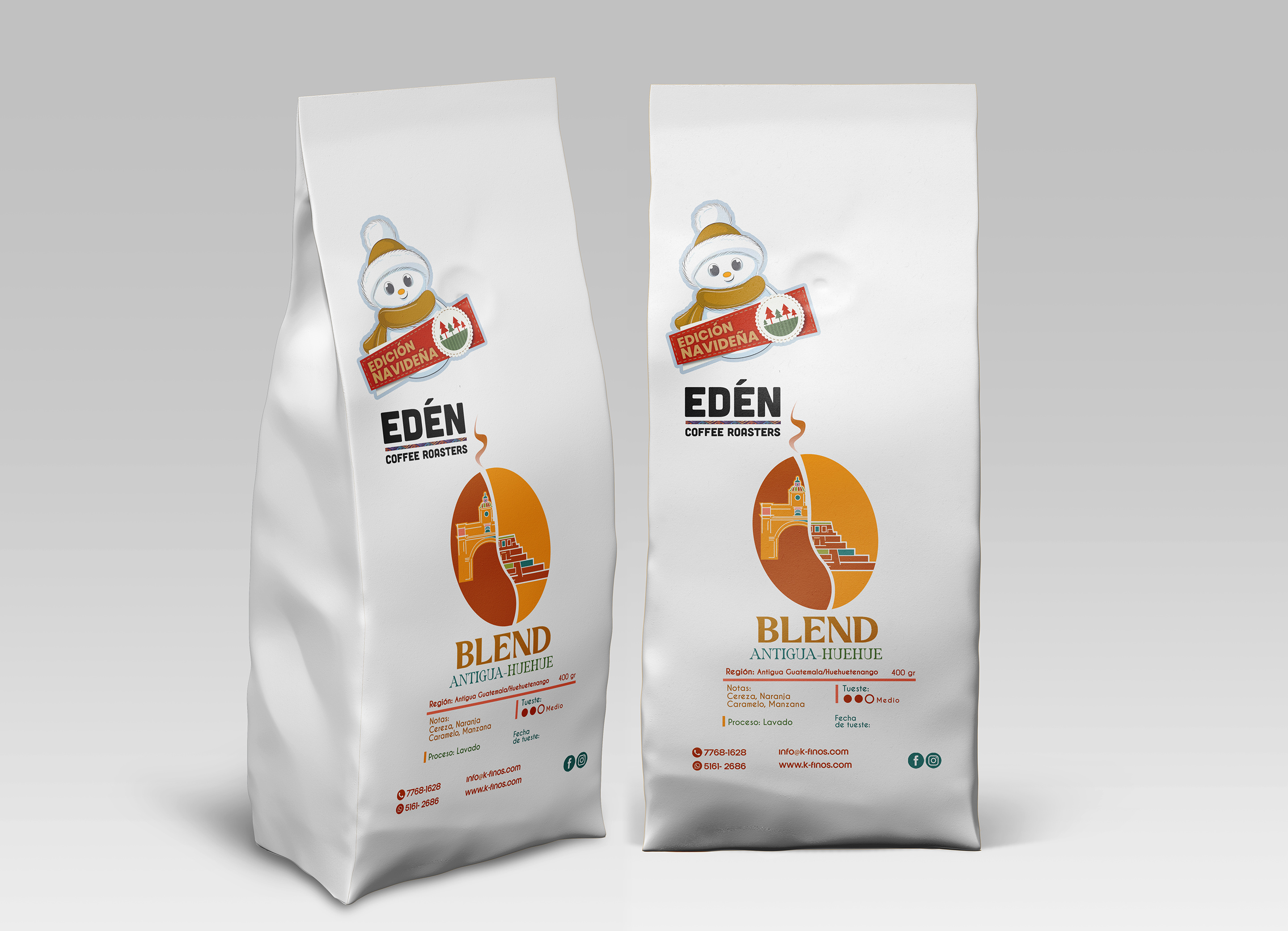 Packaging Blend Coffee Antigua-Huehue