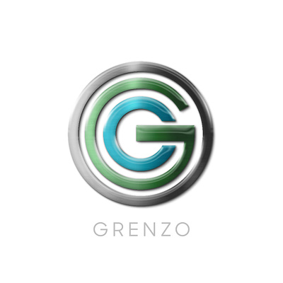 Grenzo Logo 3d branding design graphic design logo vector