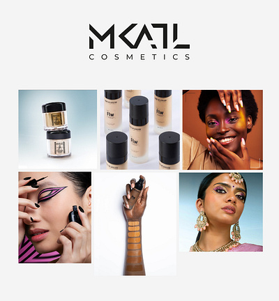 MKATL Cosmetics - Shooting artistic direction branding graphic design photoshoot