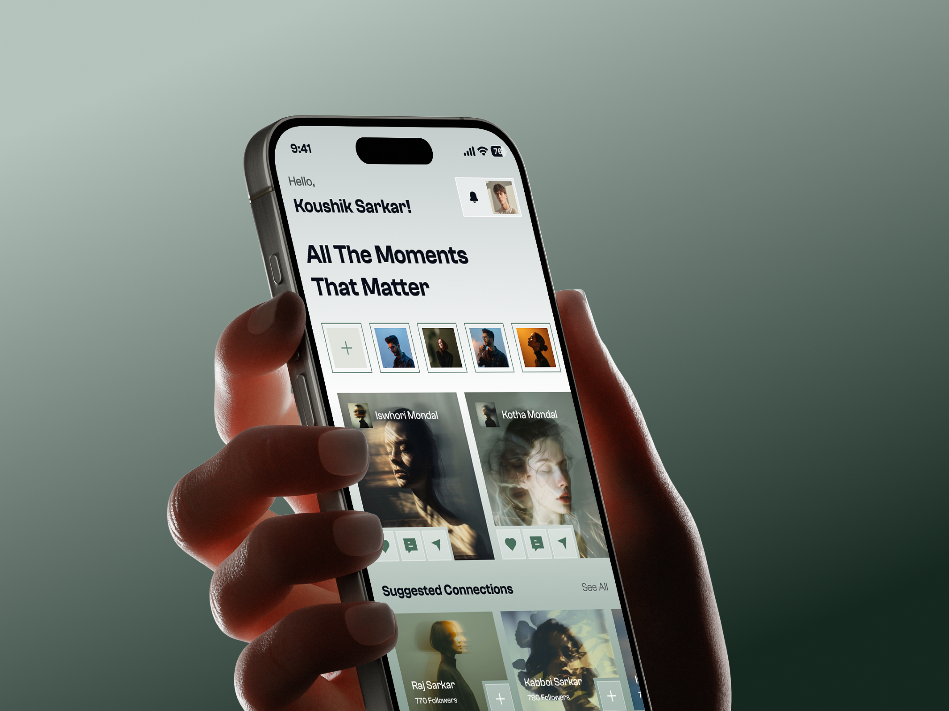 Social Media App blogger blogging communication feed influencer interface ios mobile app mobile design profile saas shorts social social network socialmedia startup tiktok tiktok mobile design user experience user interface