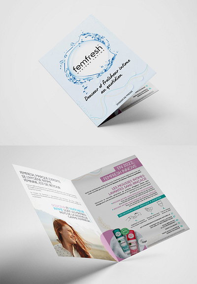 FemFresh - Press Dossier branding dossier graphic design