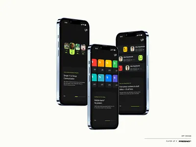 Player Up — App app flow app interface dark mode digital experience dribbble figma interaction design mobile ui onboarding product design ui design ui inspiration ux design