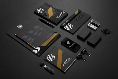 Brand Identity Kit brand identity kit brand visuals branding design graphic design illustration logo