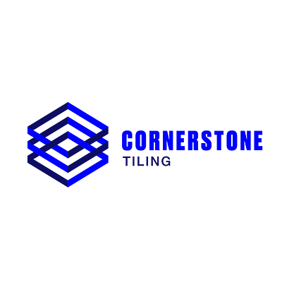 Cornerstone Tiling Logo branding design graphic design logo vector