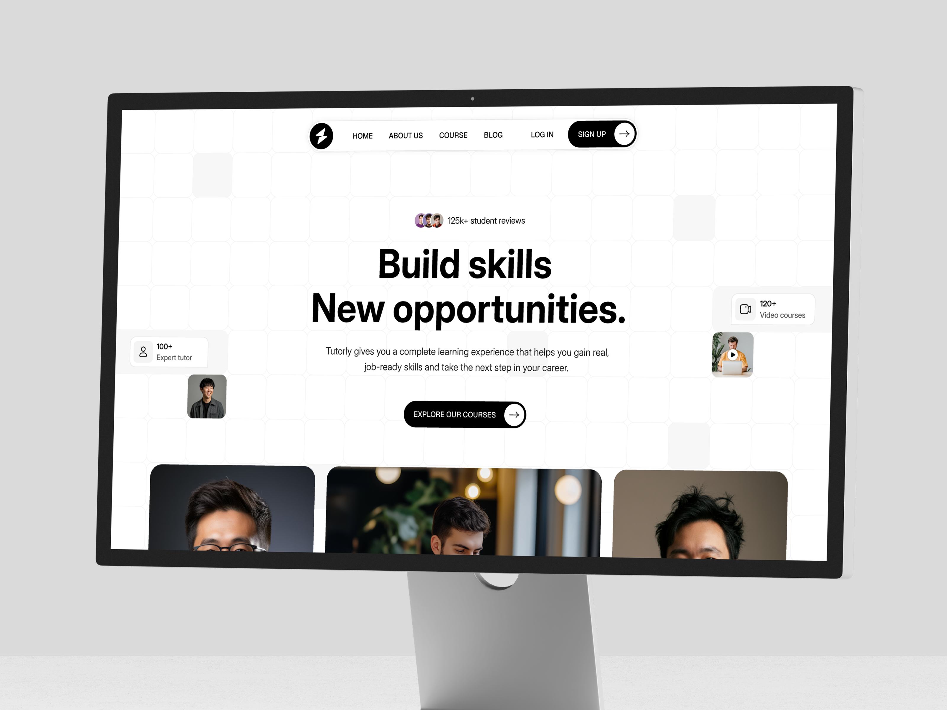 Example of Tutorly Design System & Project Overview