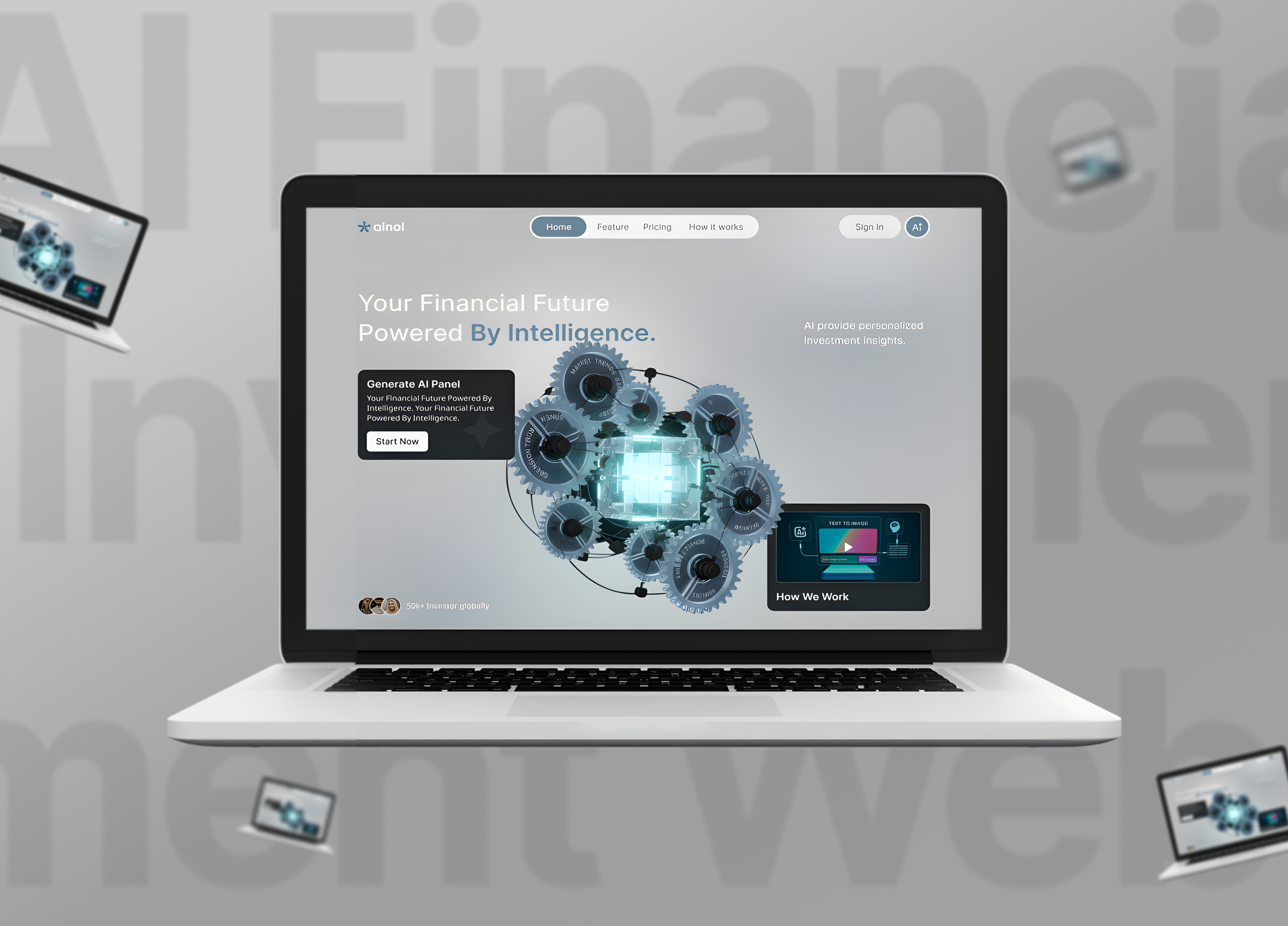 AI Finance Investment Web ai finance web ai web ecommerce fintech ui fintech web investment ai web investment ui investment website trendy design uiux
