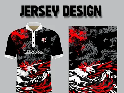 Aggressive Eagle Sports Jersey Vector Design branding design graphic design illustration jersey design logo shirt design sports branding sportswear vector vector design vector illustration vectorsarena