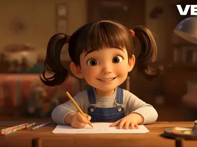 Little Stories, Brought to Life with AI 3d ai art ai generated animation artificial intelligence cinematic video concept art creative ai digital art generative art graphic design logo motion graphics sora ui visual storytelling