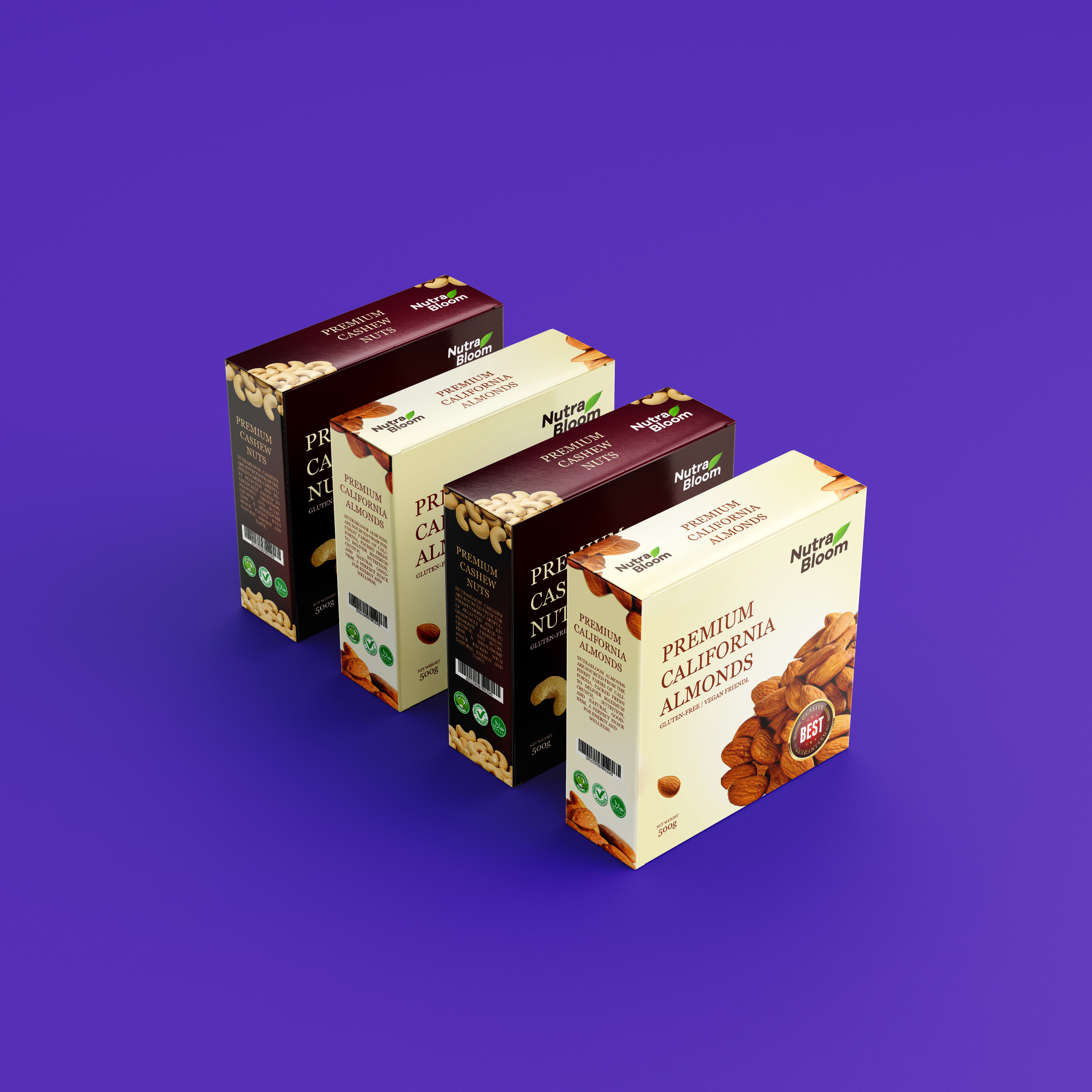 Box design | Premium almond packaging design almond packaging box design brand identity branding design clean design creative packaging food packaging graphic design grocery packaging healthy food branding label design luxury packaging minimal packaging modern packaging nut packaging packaging design premium packaging product branding product packaging snack packaging