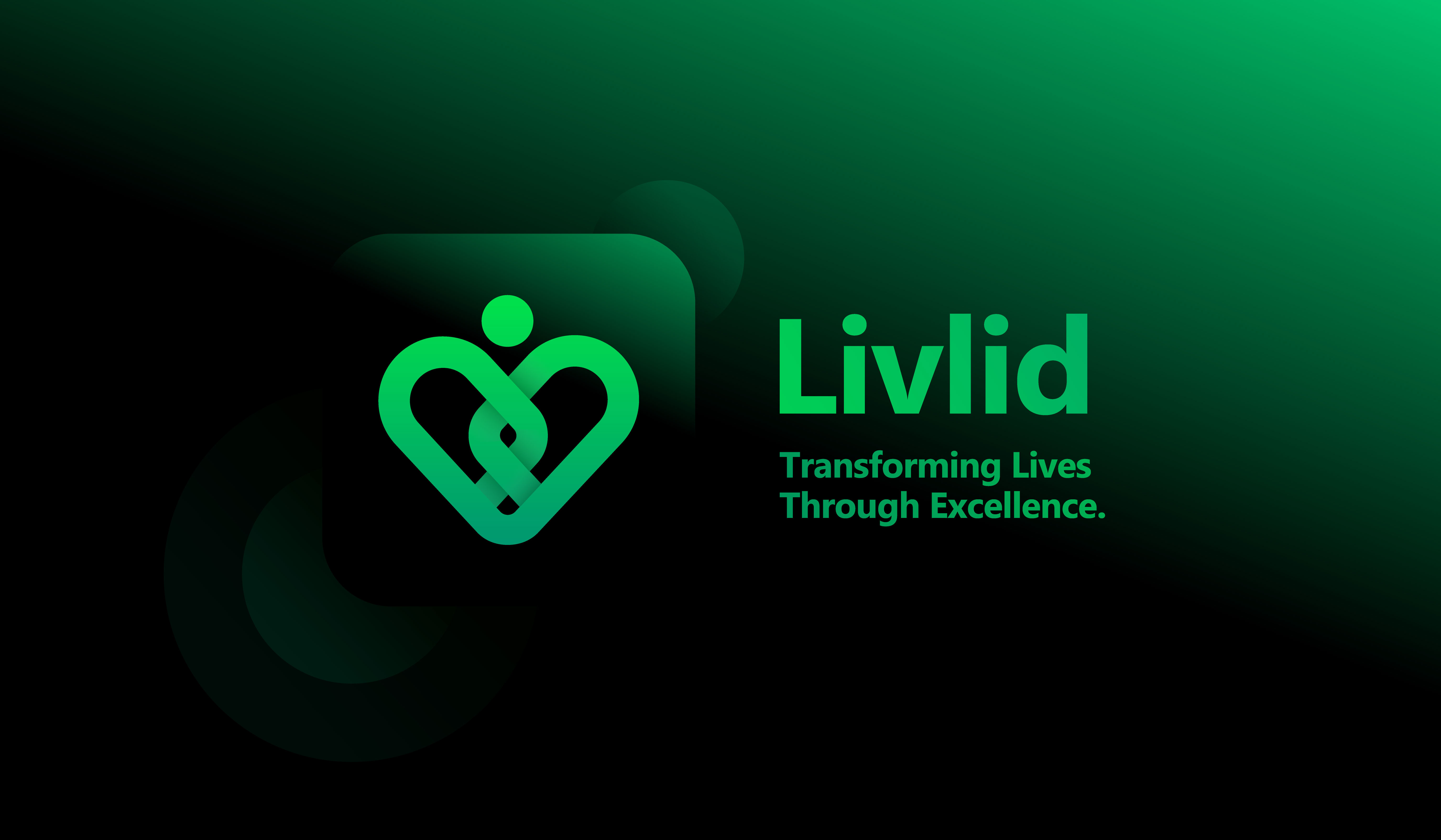 Livlid - Modern logo, Tech, Technology, Health, UI, AI, App 3d ai app application branding care logo creative logo gradient logo graphic design growth health logo life live logo love life modern logo software tech logo technology logo ui