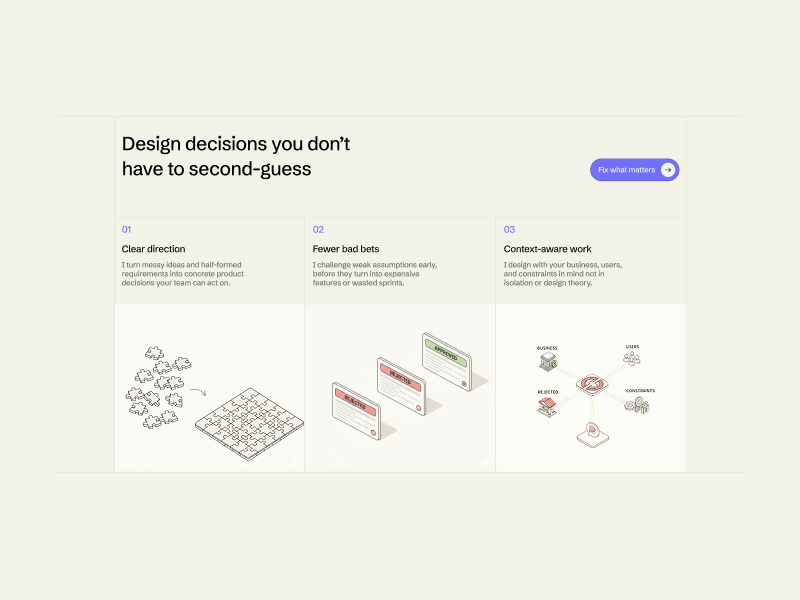 Why Choose Us Section design figma illustration landing page ui uidesign ux webdesign