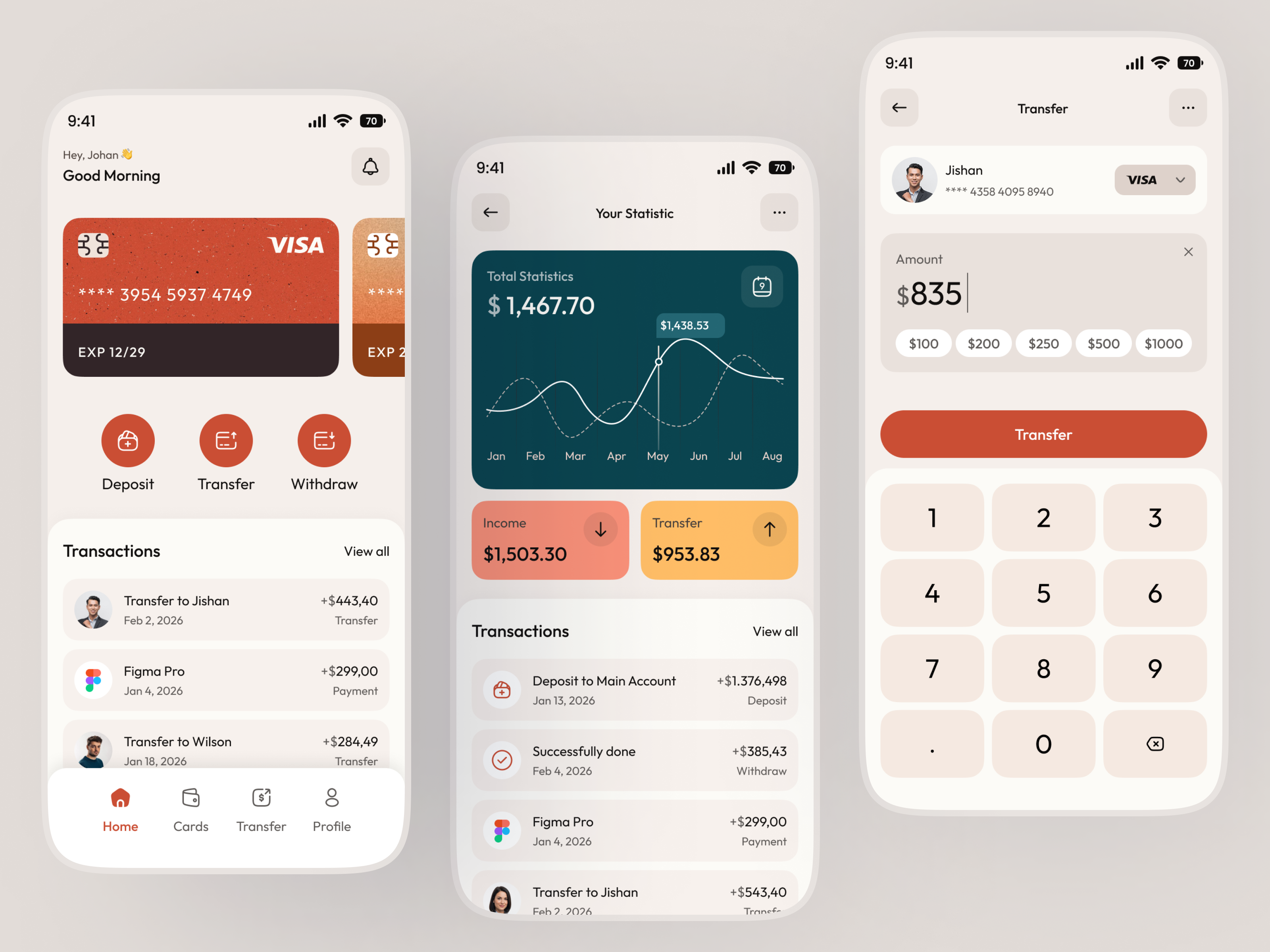 Finance - Mobile App UI/UX app banking app digital wallet e banking finance finance app fintech fintech app mobile app money management money transfer online banking