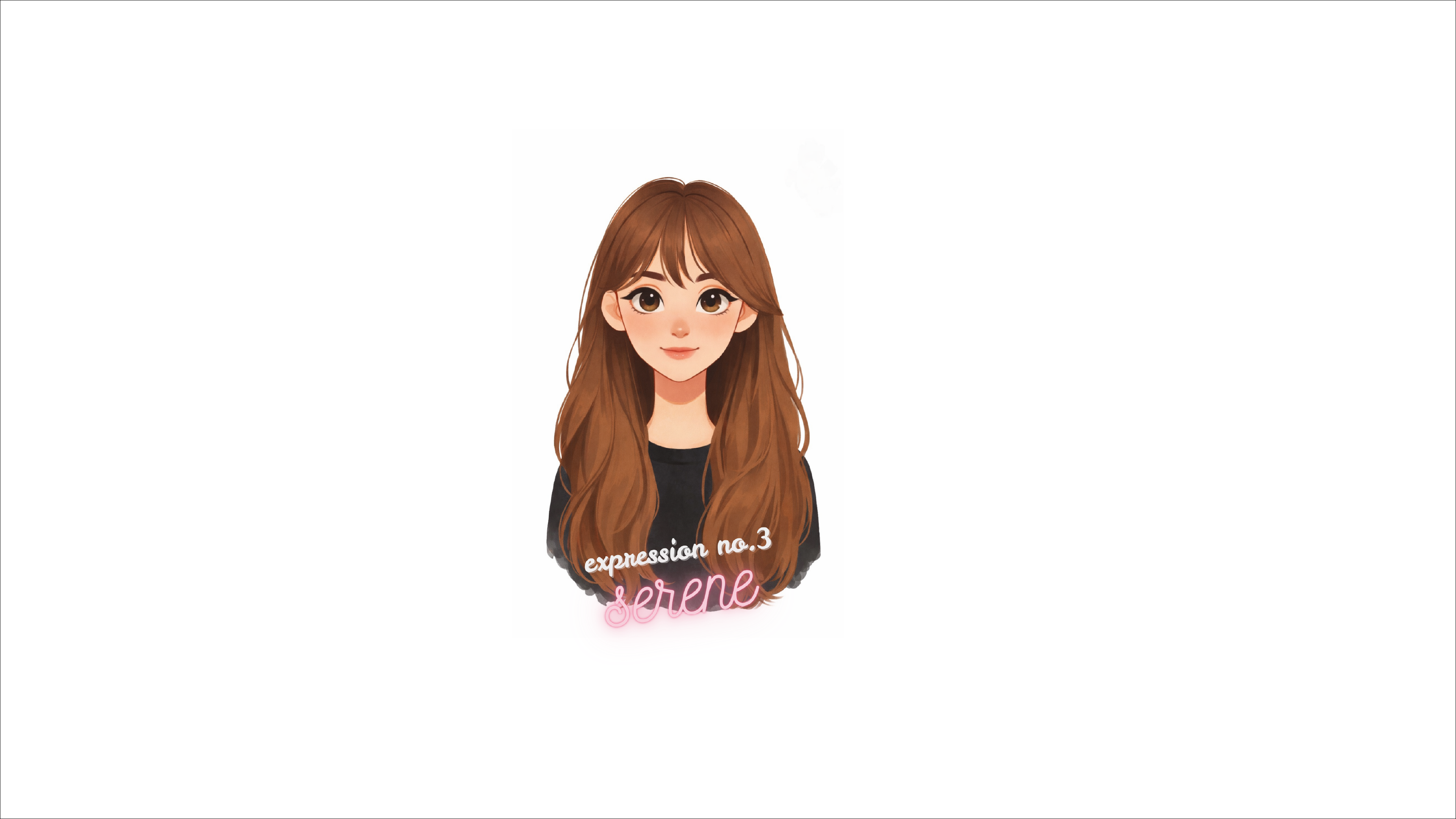 Expression no.3: "Serene" artwork digitalart illustration