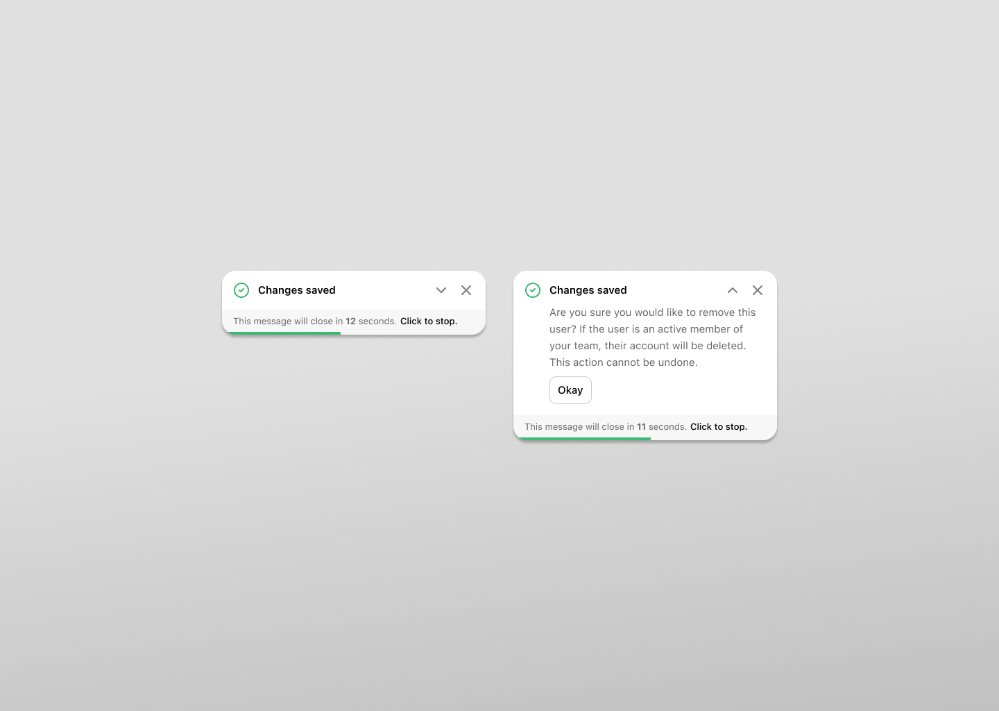 Flash Message | DailyUI | Day11 by Isuru Deshan on Dribbble
