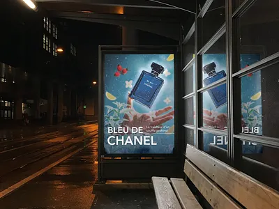 Campagne Chanel affiche campagne communication photoshop