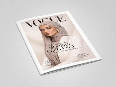 Modern Elegance — Fashion Magazine editorial design fashion magazine graphic design layout design magazine design minimal design print design