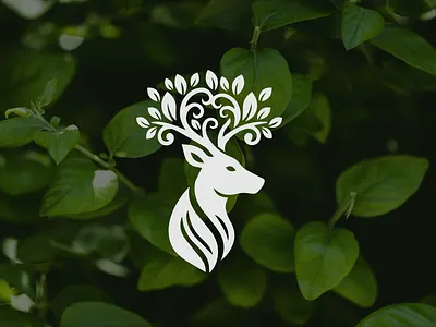Leafdeer | Logo & Brand Identity Design brand identity branding deerlogo graphic design logo minimal logo minimalistlogo