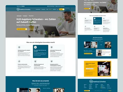 Career Support Landing Page | SAAS UI/UX landingpage saas ui ux web design