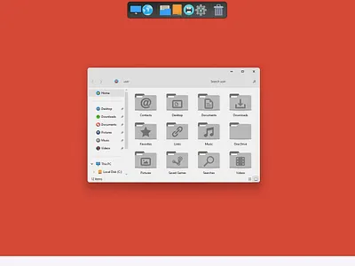 Numix Light SkinPack for Windows 11 and 10 graphic design skin skinpack theme ui