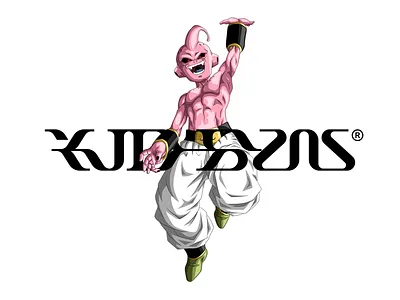 Kid Buu® brand brand design brand identity branding branding design design dragonball dragonball logo kid buu logo logodesign type typeface typography