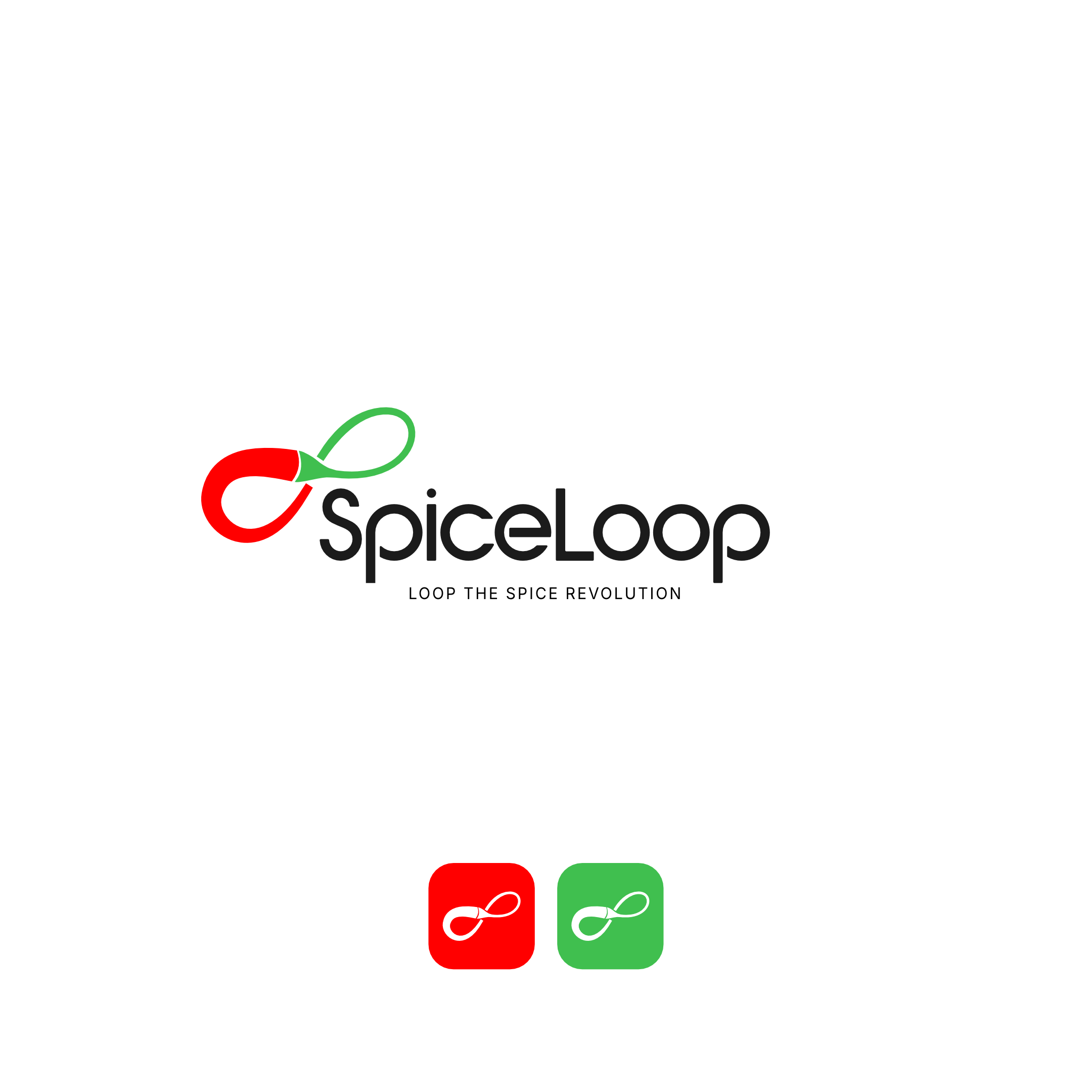 SpiceLoop Restaurant Logo | Hand-Drawn Brand Identity Design brand development brand identity branding design culinary branding custom logo food branding food industry graphic design hand drawn design hand drawn logo hospitality branding infinity logo logo design logo designer modern logo restaurant branding restaurant identity restaurant logo spice branding vector logo
