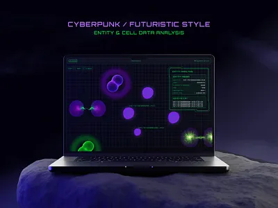 Cyberpunk Style - Complete Dashboard + Mobile