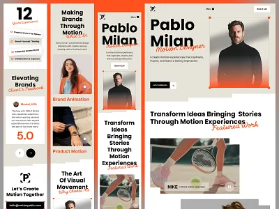 Portfoilo website - web design - landing page clean design dribbble framer framer template framer webdesign landing page design landing page ui portfolio portfolio website portfolio website design portfolio website landing page portfolio website template trendy design ui design ui ux design web ui web ui design webdesign website mockup