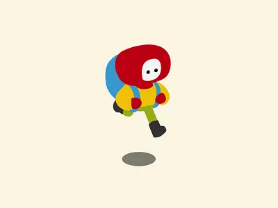 Cute Boy Running Animation animation boy cartoon boy clipart boy running branding cartoon kids cute kids design devices graphic design illustration morph ui vector
