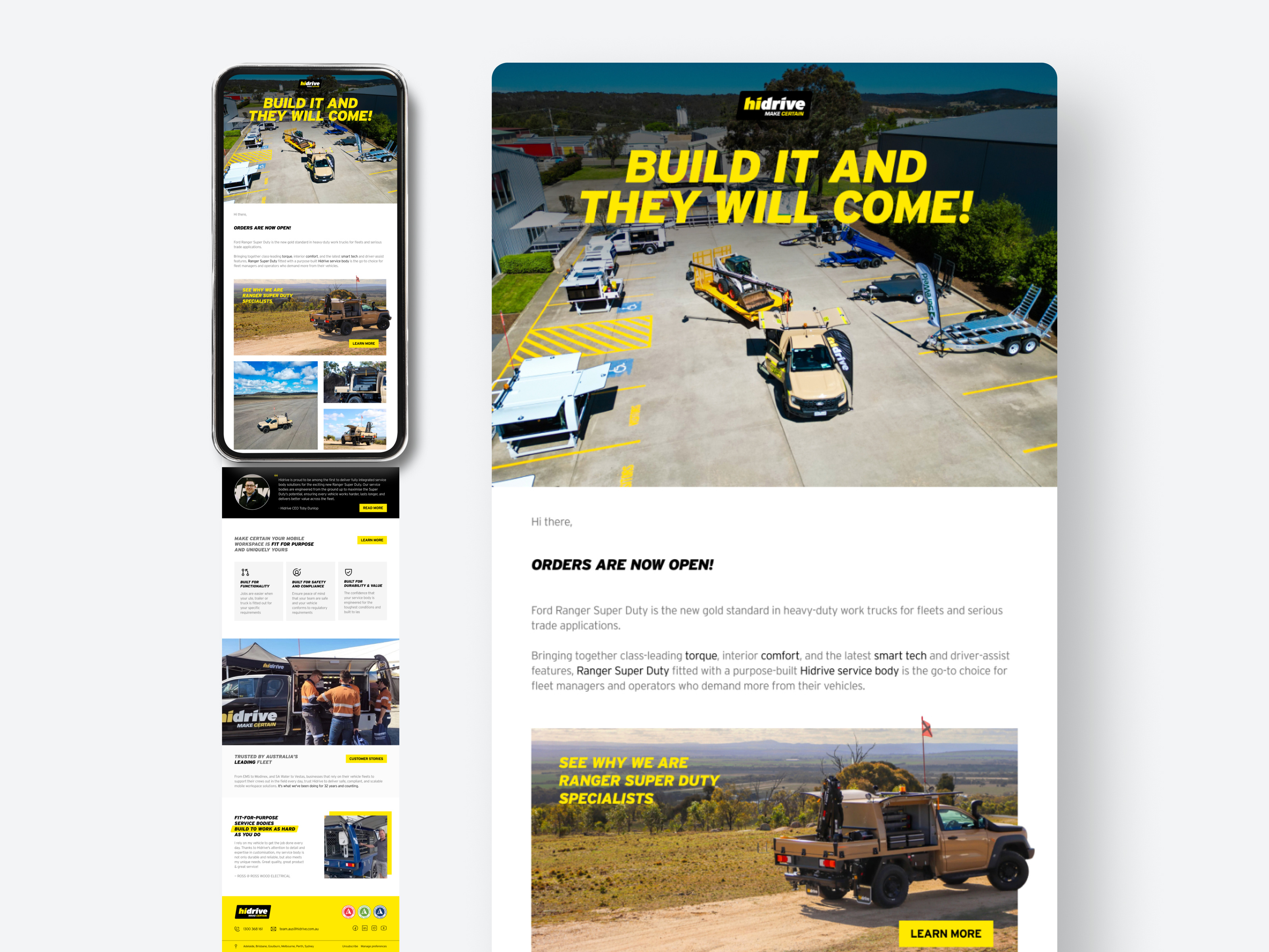 Refined their old EDM and made it into a modern email EDM design before and after brand guidelines clean ui edm email design email marketing html email marketing newsletter redesign responsive design ui ux