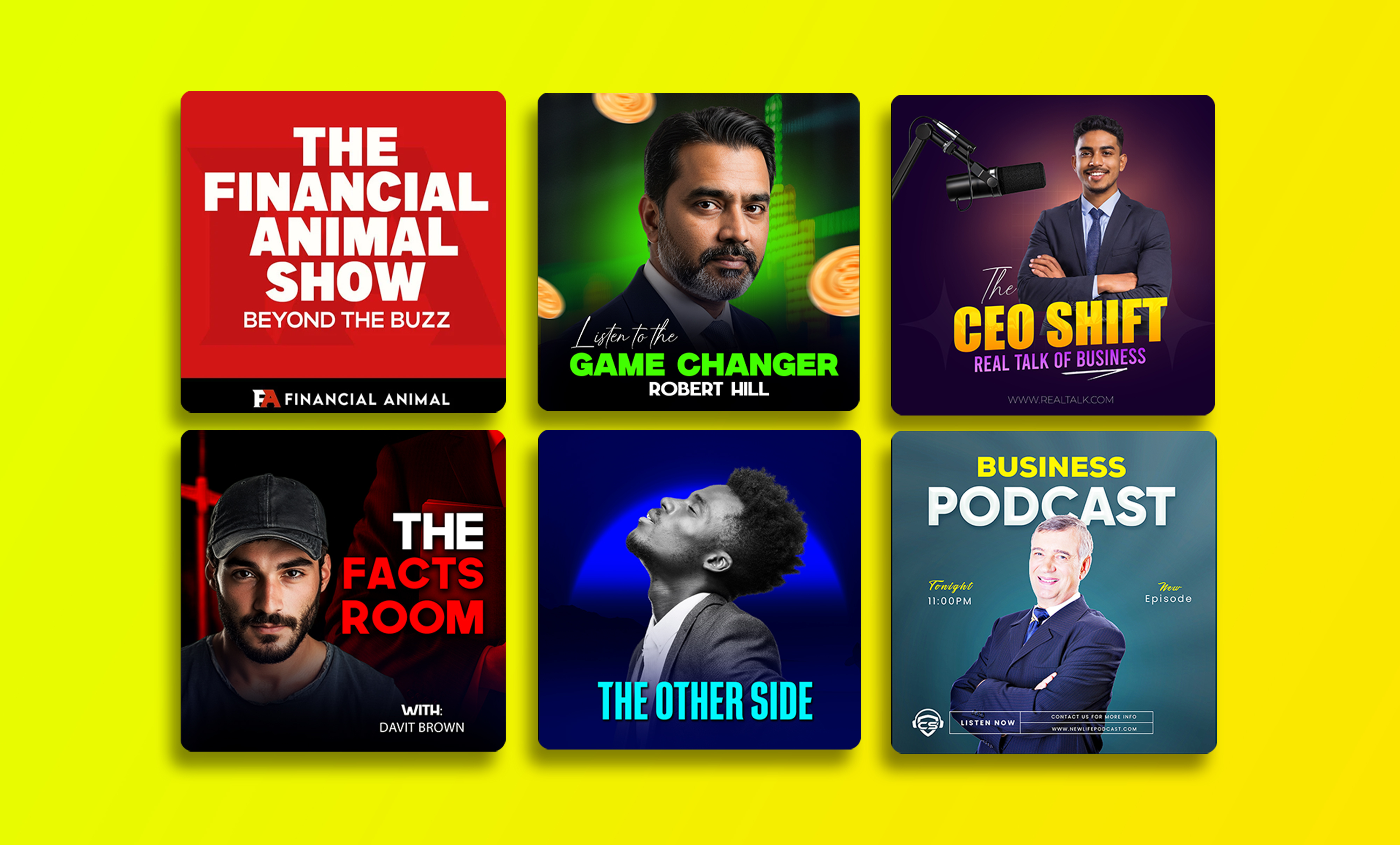 Example of Podcast Cover Design 