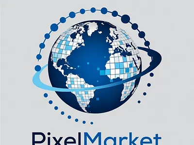 PixelMarket Logo Concepts branding business business ideas cover design graphic design illustration jpg logo logo concept logo design logotype market pixel pixelmarket png typography ui ux vector