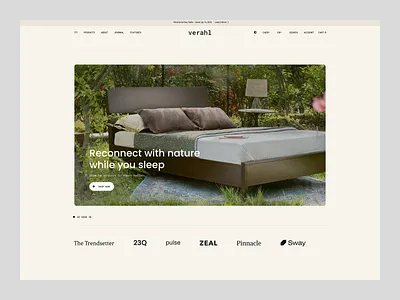 Shopify Sustainable Wood Bed & Furniture Website cro dtc ecommerce furniture website landing page shopify shopify design shopify ecommerce shopify furniture shopify furniture website shopify store shopify store design shopify website ui ux web design