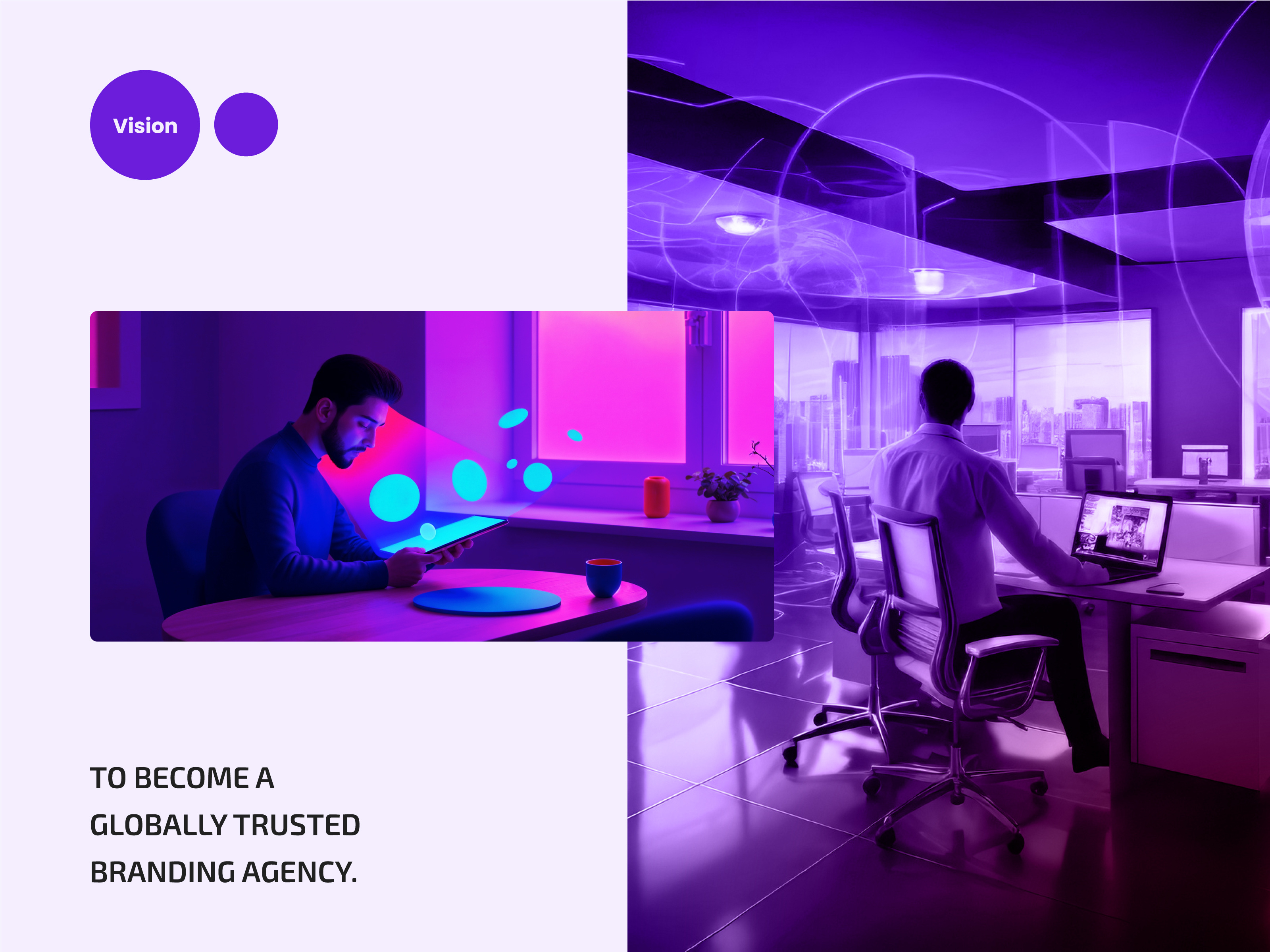 Example of Trendy Branding System