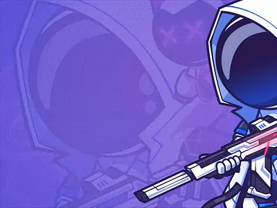 ZeroPaw 🐾🔫 animation astronaut branding cat character cute doodle fighter flat future futuristic icon illustration logo mascot robot scifi space technology