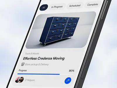 Logistics Service App UI — Moving & Delivery Tracking Mobile App app app design delivery app ui delivery mobile ui delivery service delivery tracking app design ios logistics logistics app logistics dashboard ui logistics mobile app logistics ui ux mobile mobile app moving app moving service app service booking app service management app ui design