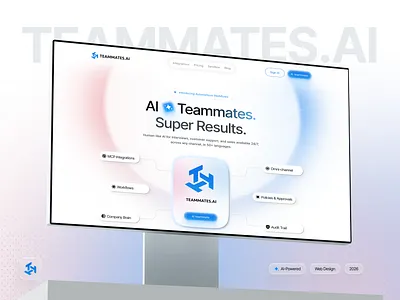 Al Website for Customer Service ai ai application ai design ai landing page ai platform ai startup ai tool ai website animation artificial intelligence ecology energy website green energy website landing page renewable energy web design wind energy