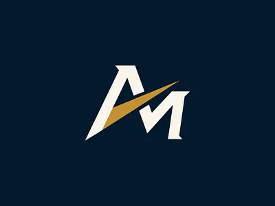 Bold AM Monogram Logo am design am initials am letter design am letter logo am logo am logo design am logo free am logo icon am logo png am logo vector am logos am monogram am monogram logo am symbols bold am monogram bold am monogram logo branding creative logo letter am design logo