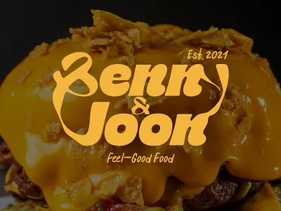 Benny & Joon Wordmark - Practice assignment branding graphic design logo